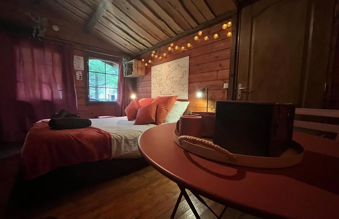 "Le Maloya" Chalets Independants -Chambre Balneo - Relais Motards-1